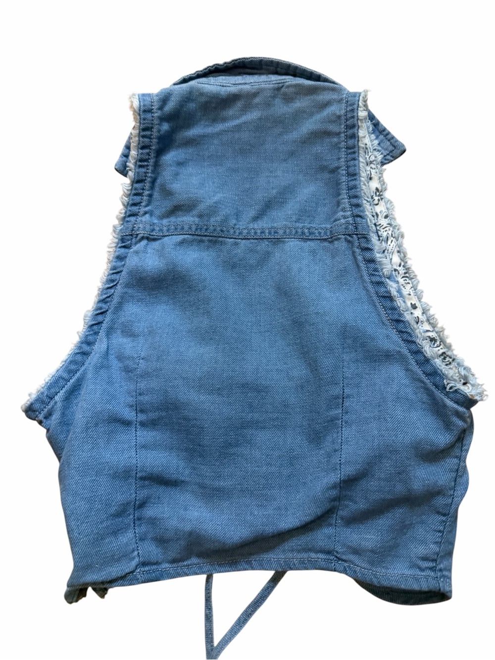 Pilcro Denim Ruched Top - Picture 5 of 6